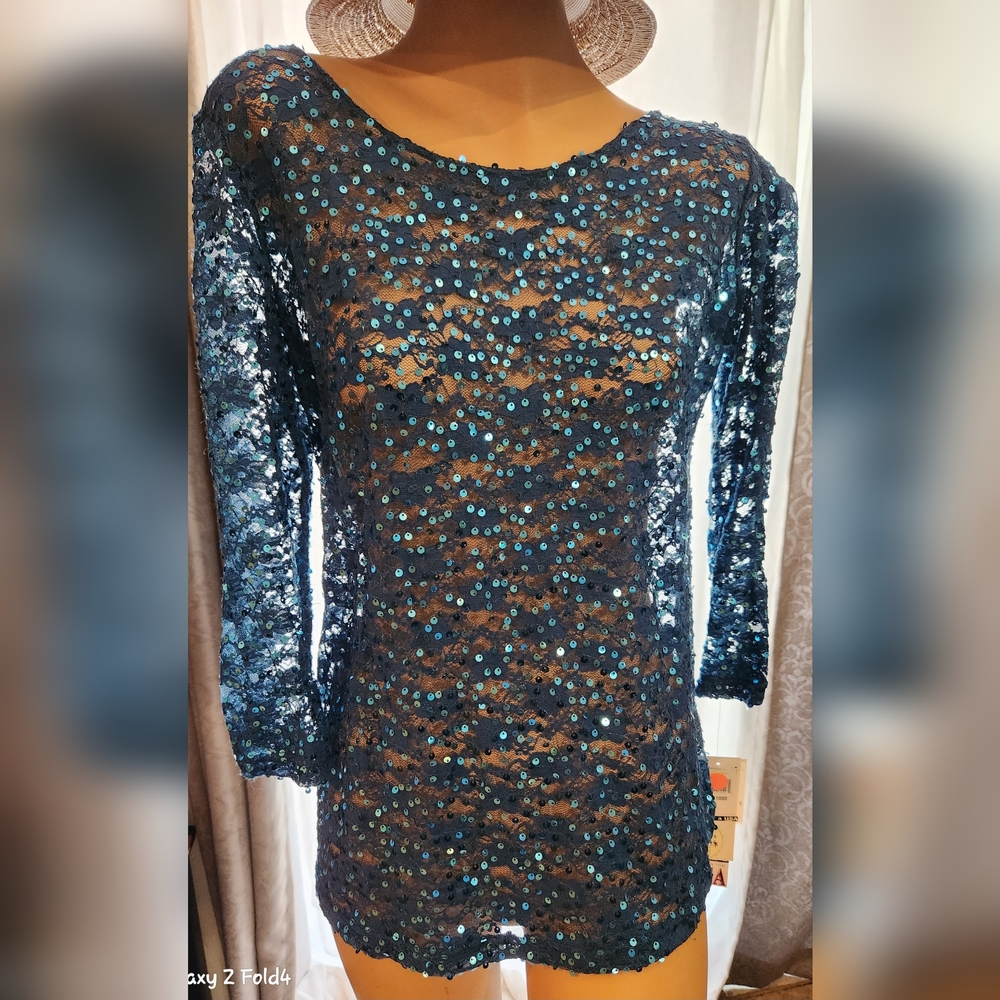 Sequin Blouse